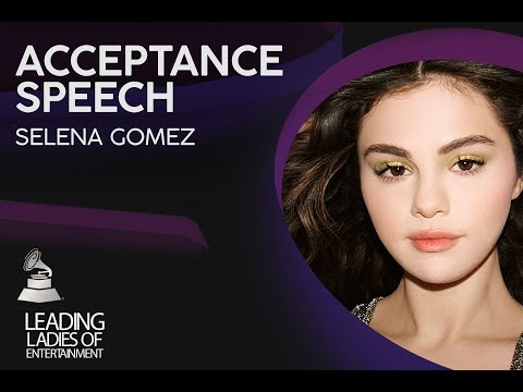 Selena Gomez's Acceptance Speech | Leading Ladies of Entertainment 2020