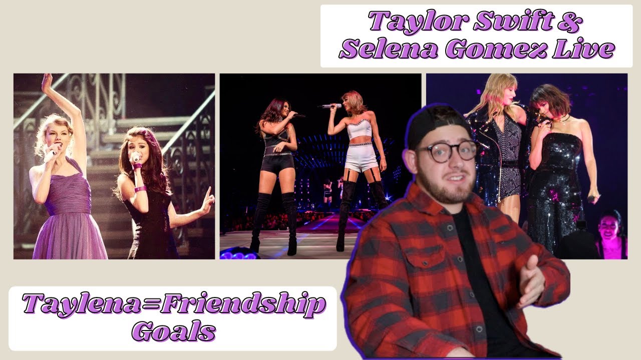 REACTING to TAYLOR SWIFT & SELENA GOMEZ | Live Performances Through The Years