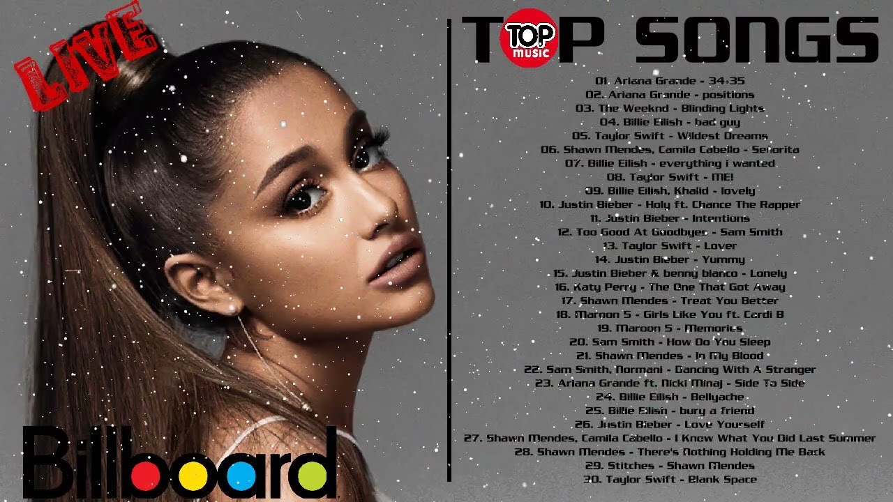 Ariana Grande, Maroon 5, Billie Eilish, Adele, The Weeknd, Justin Bieber – Top Hits 2021