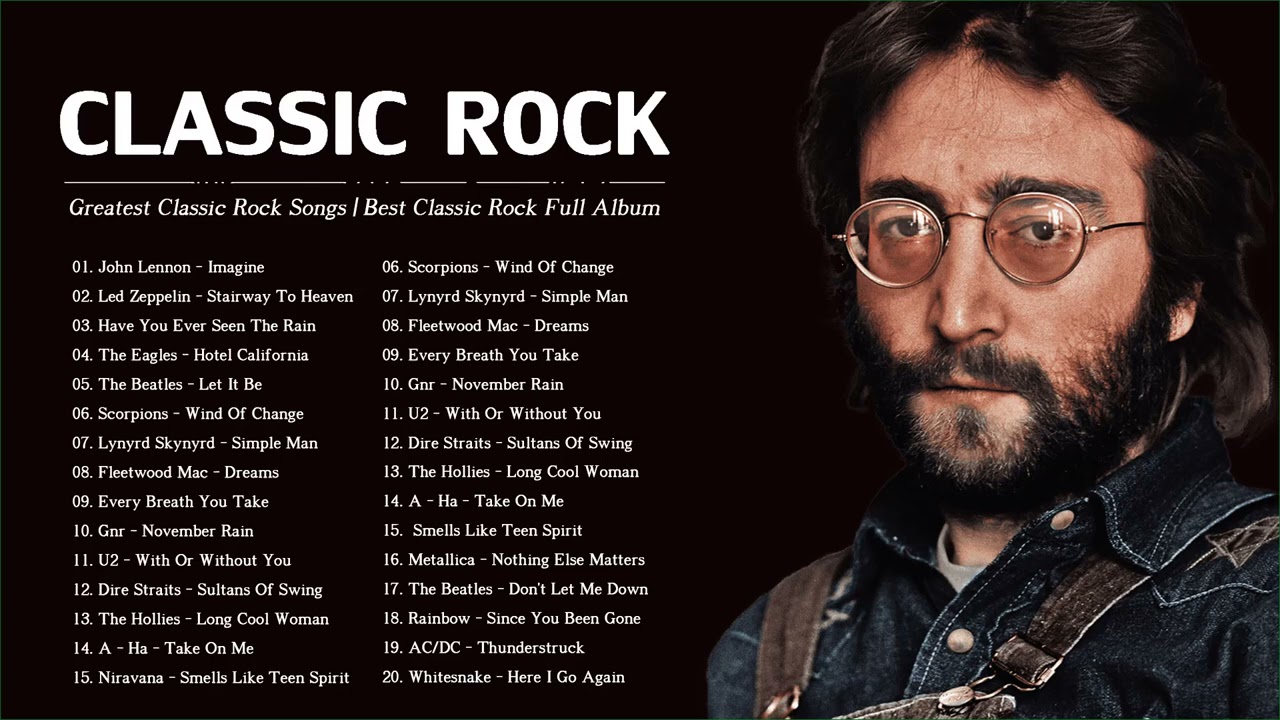 Top 100 Greatest Rock Songs Of All Time | Best Classic Rock Collection