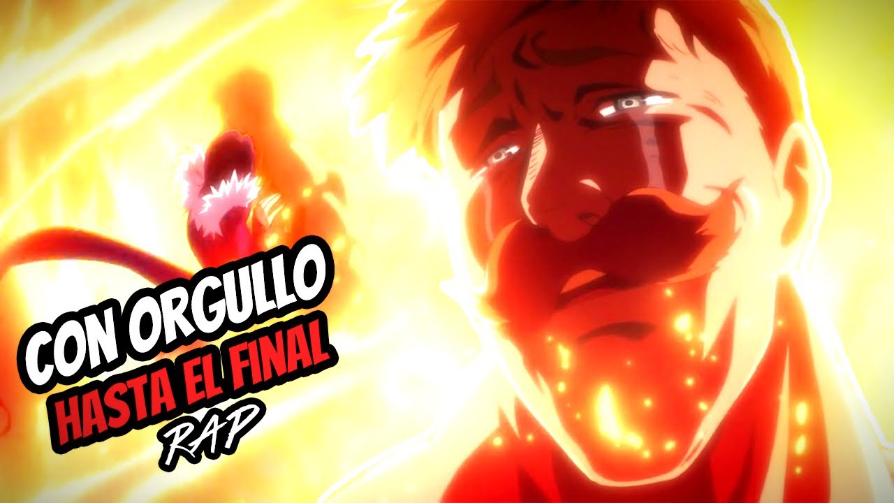 Escanor 😢🔥 Adiós al león del orgullo 🦁 | Nanatsu no taizai Rap/Rock | Doblecero X @Bastián Cortés