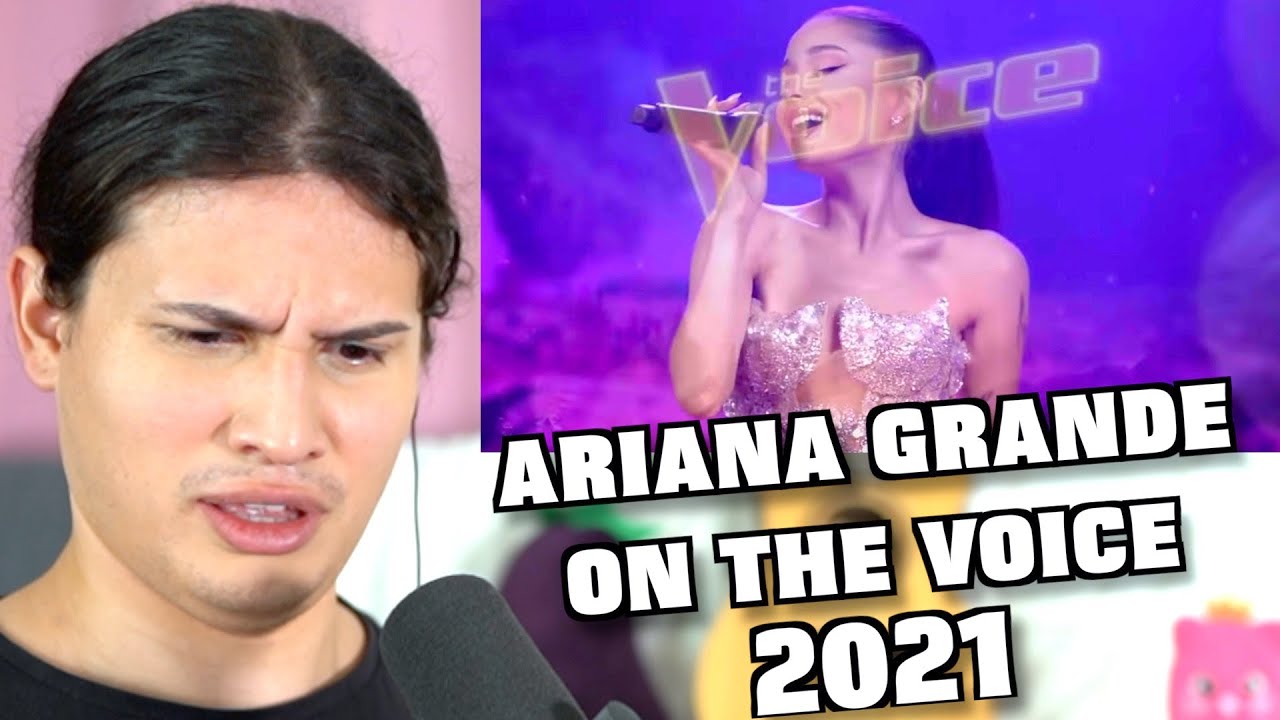 Vocal Coach Reacts to Ariana Grande on The Voice 2021!