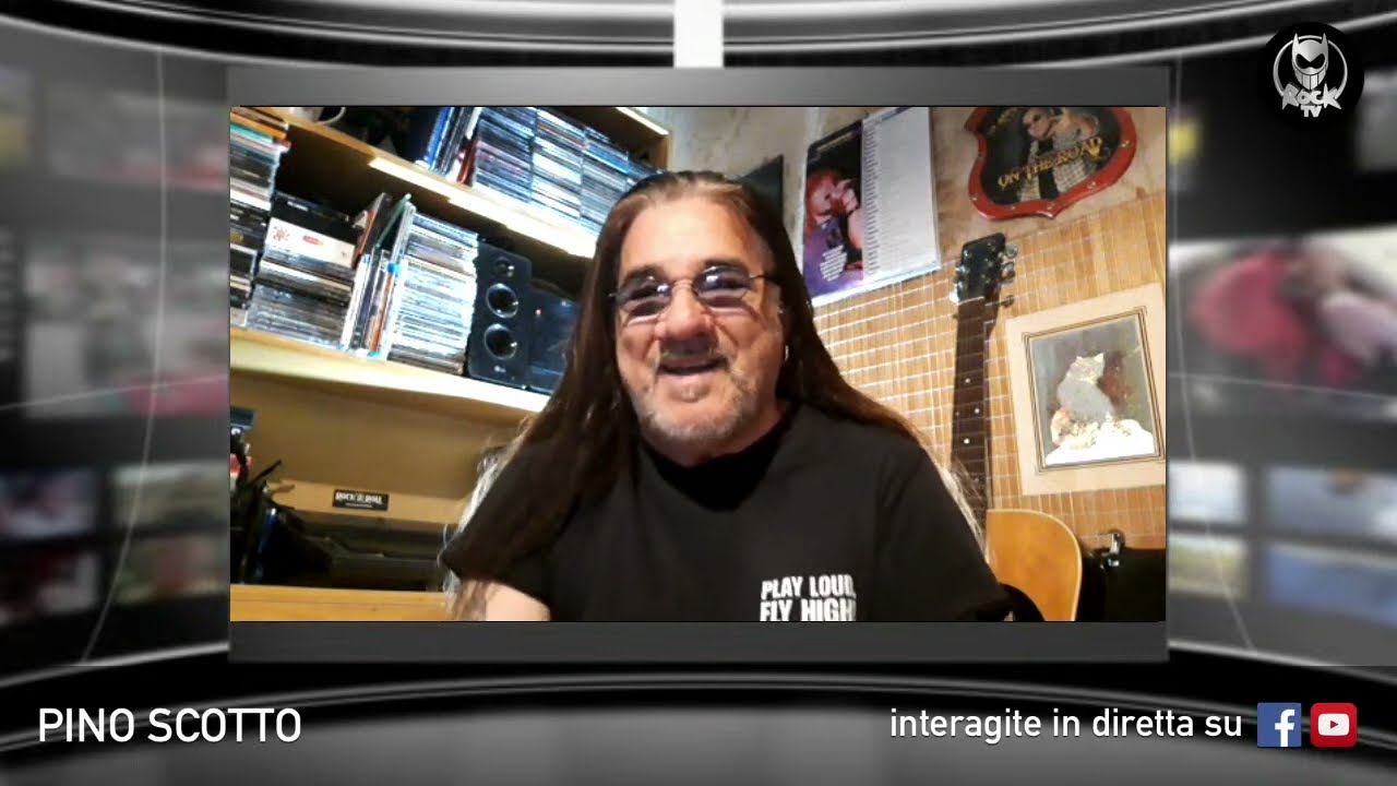 PINO SCOTTO 🔥 LIVE SU ROCK TV 🤘🏻📲 13 GIUGNO 2022