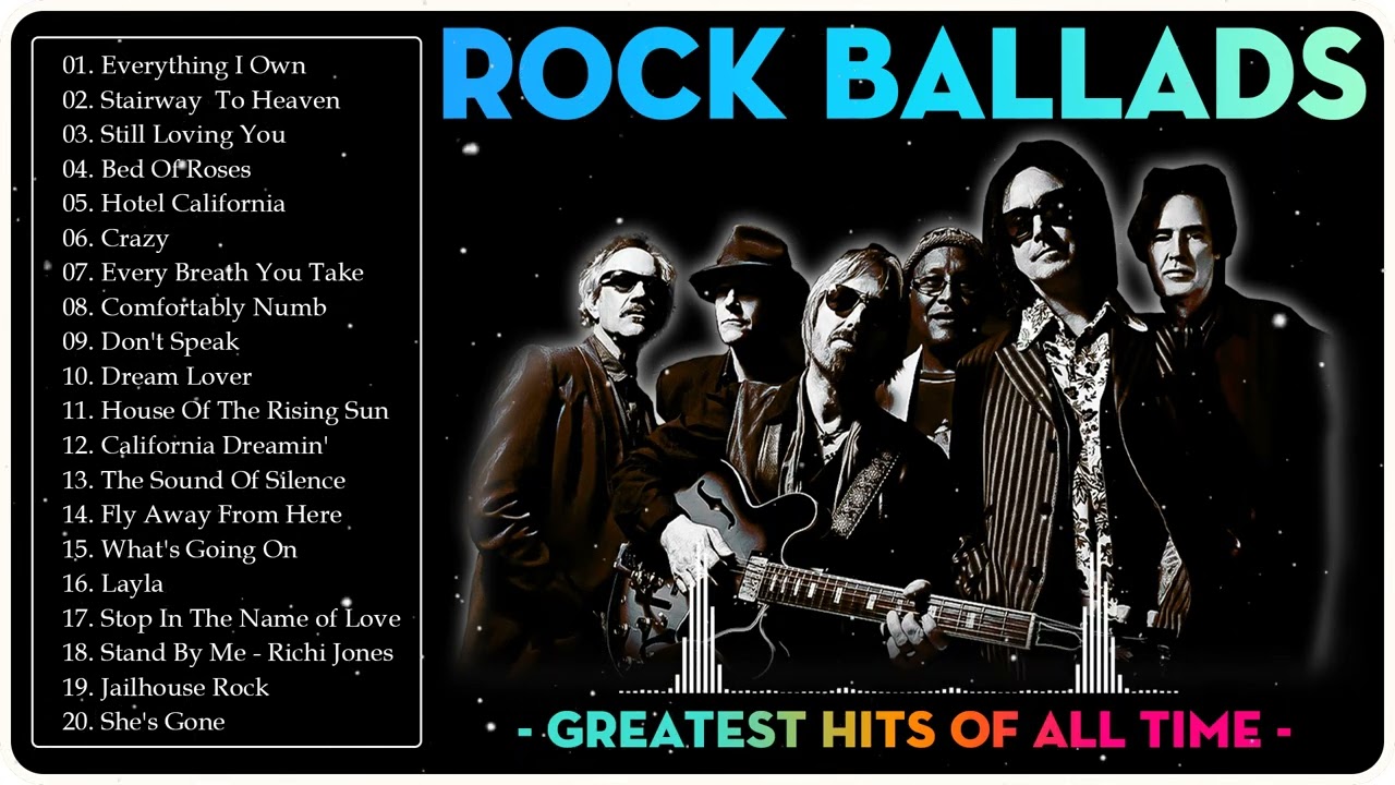 Rock Ballads Greatest Hits 70's – 80's – 90's | Best Rock Ballads Of All Time | Classic Rock Ballads