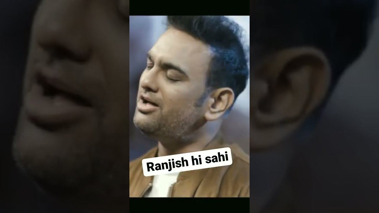 Ranjish Hi Sahi| Kshitij Tarey| |The Ghazal Lounge Series| #shorts #youtubeshorts #shortvideo