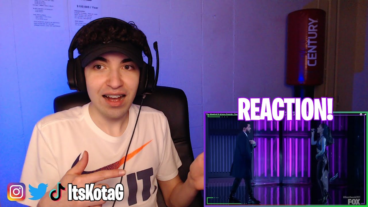 The Weeknd & Ariana Grande – Save Your Tears (Remix) (2021 iHeartRadio Music Award) REACTION!