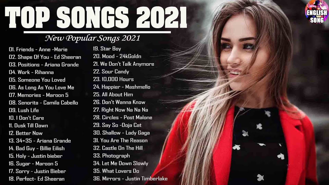 Top Hits 2021 🎵 Ed Sheeran, Ariana Grande, Maroon 5, Rihanna, Camila Cabello, Adele, Dua Lipa