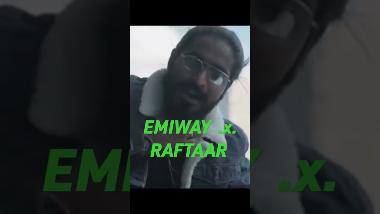 EMIWAY VS RAFTAAR #raftaar #emiwaybantai #viralvideo #vs #trending #disstrack #whatsappstatus