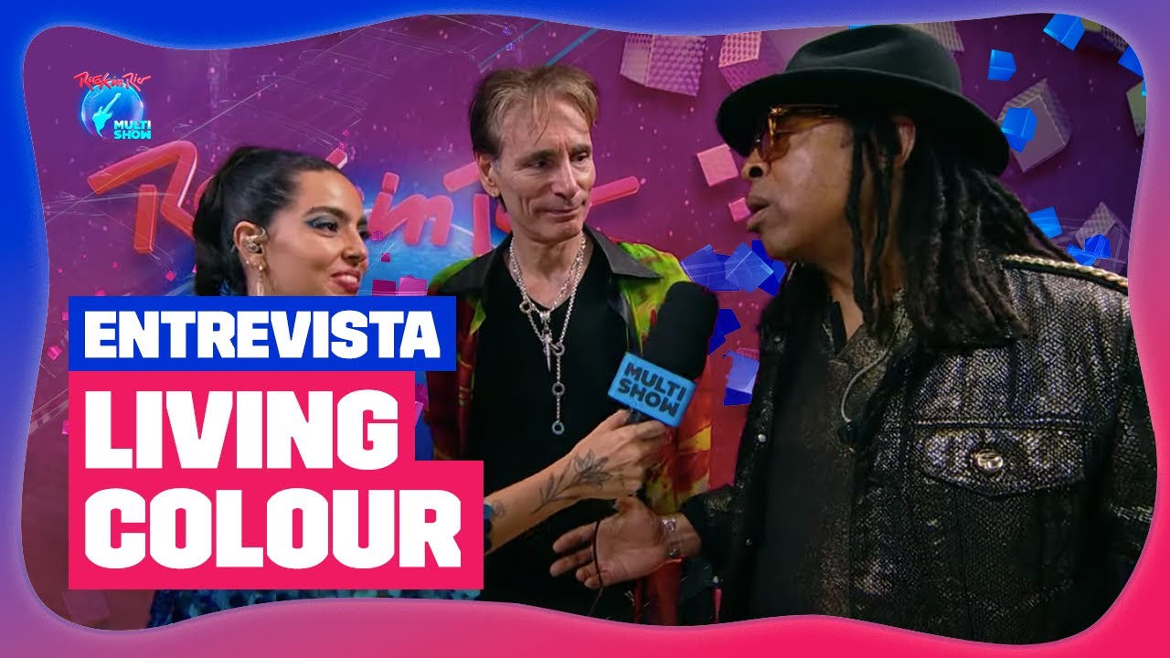 Entrevista EXCLUSIVA com LIVING COLOUR | Rock in Rio No Multishow | Música Multishow