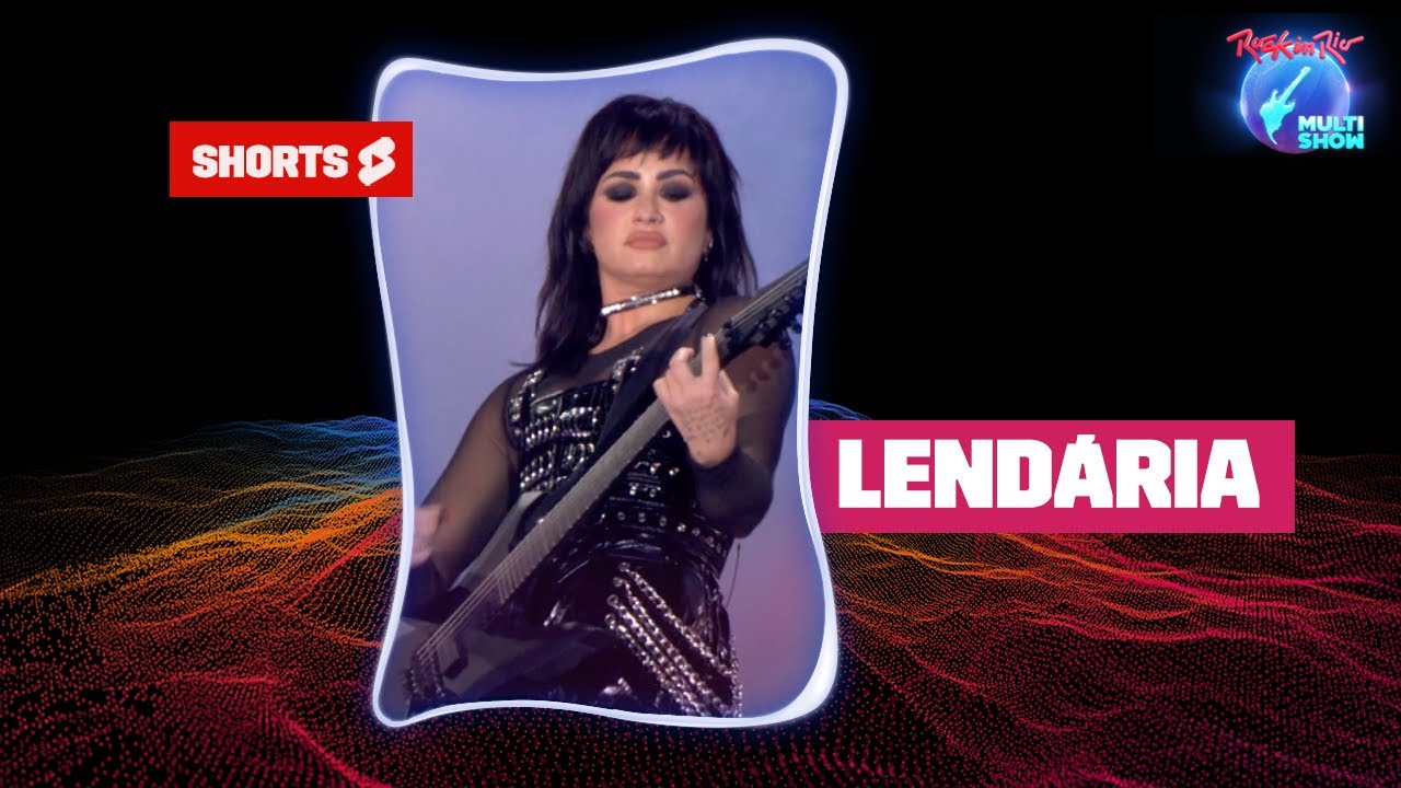 DEMI LOVATO entrega TUDO em abertura! | Rock In Rio | Rock in Rio No Multishow | #Shorts