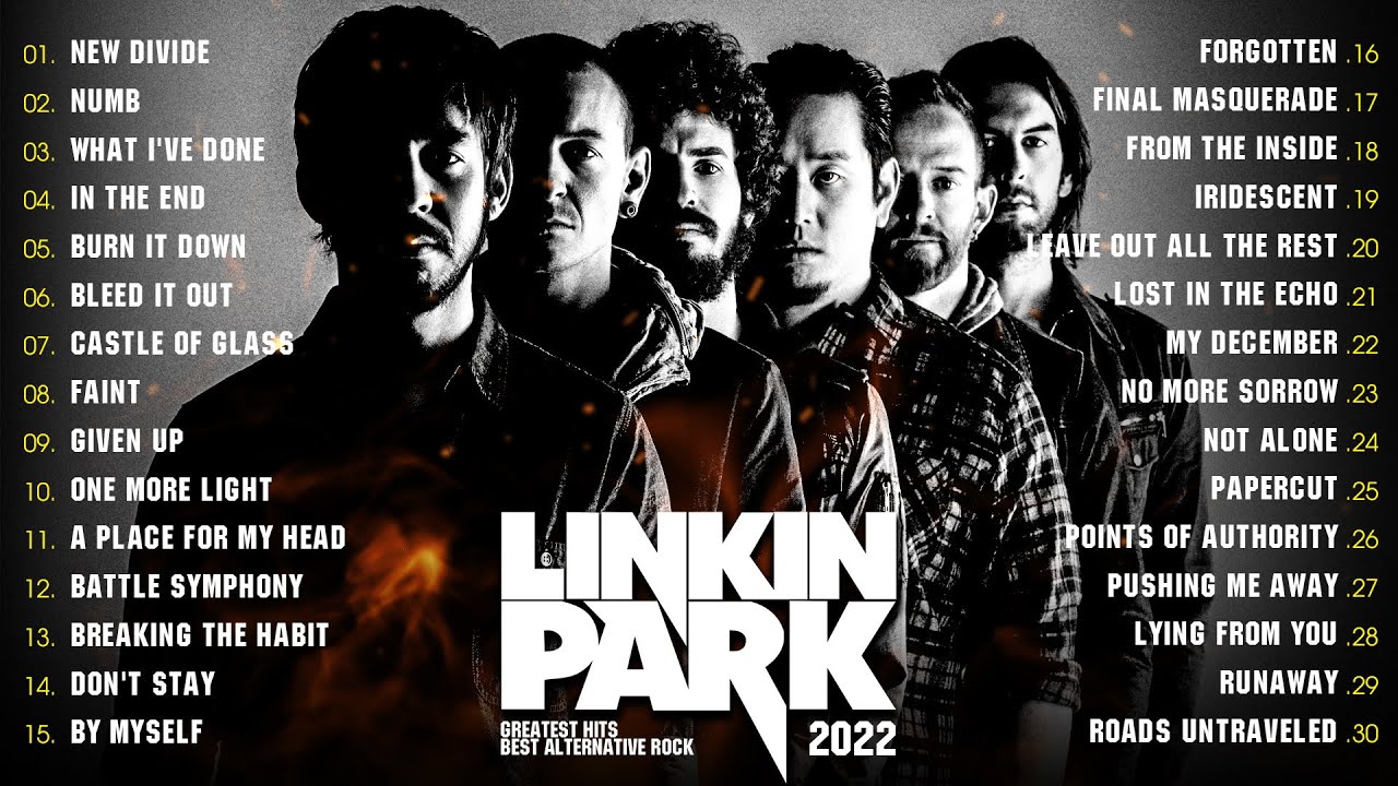 Linkin Park Greatest Hits 💥 Linkin Park Best Songs Ever 💥 In The End 💥 Numb 💥 New Divide