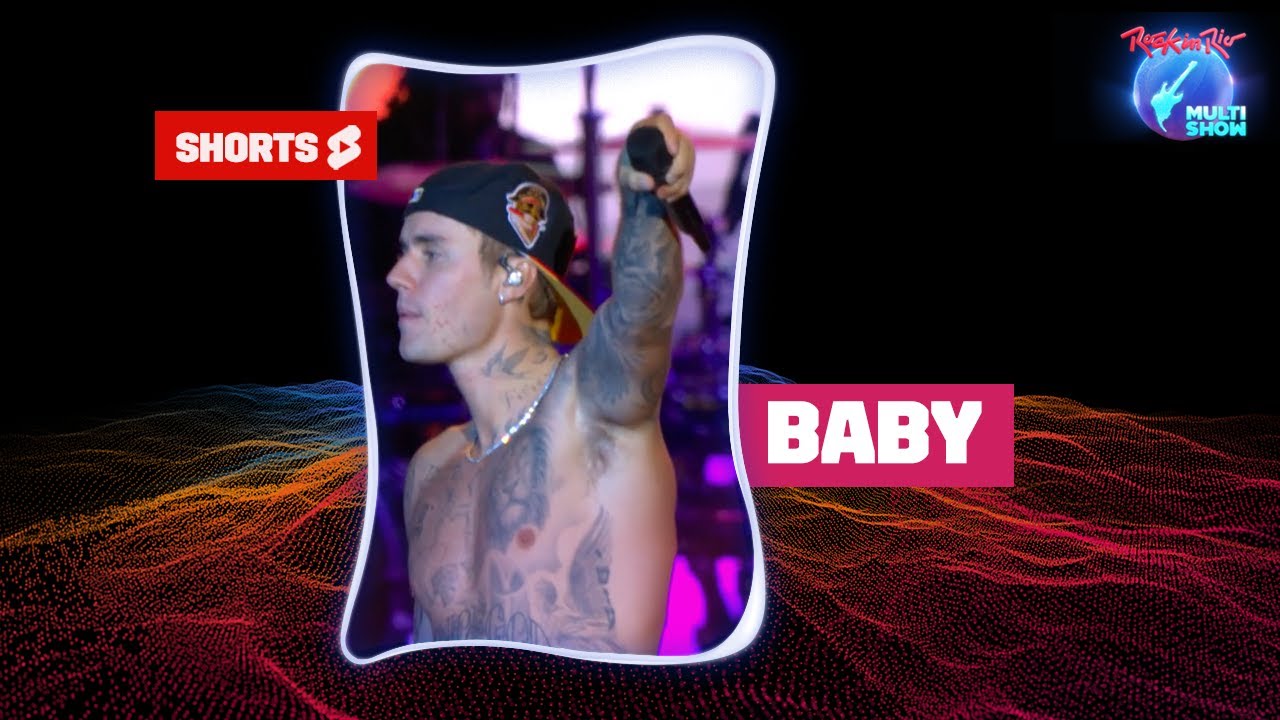 JUSTIN BIEBER canta BABY, no Palco Mundo, do Rock in Rio | Rock in Rio No Multishow | #Shorts