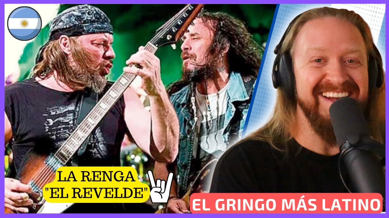 "LA RENGA – El Revelde" (ROCK ARGENTINO) Reacción de un gringo en Español