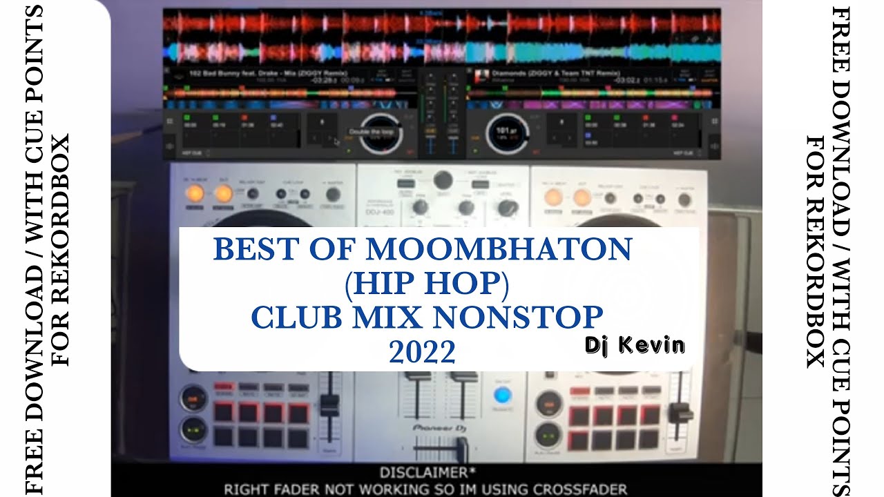 Hip Hop Nonstop|Moombahton Mix 2022 |The Best of Moombahton Remixes (FREE DOWNLOAD WITH CUE POINTS)