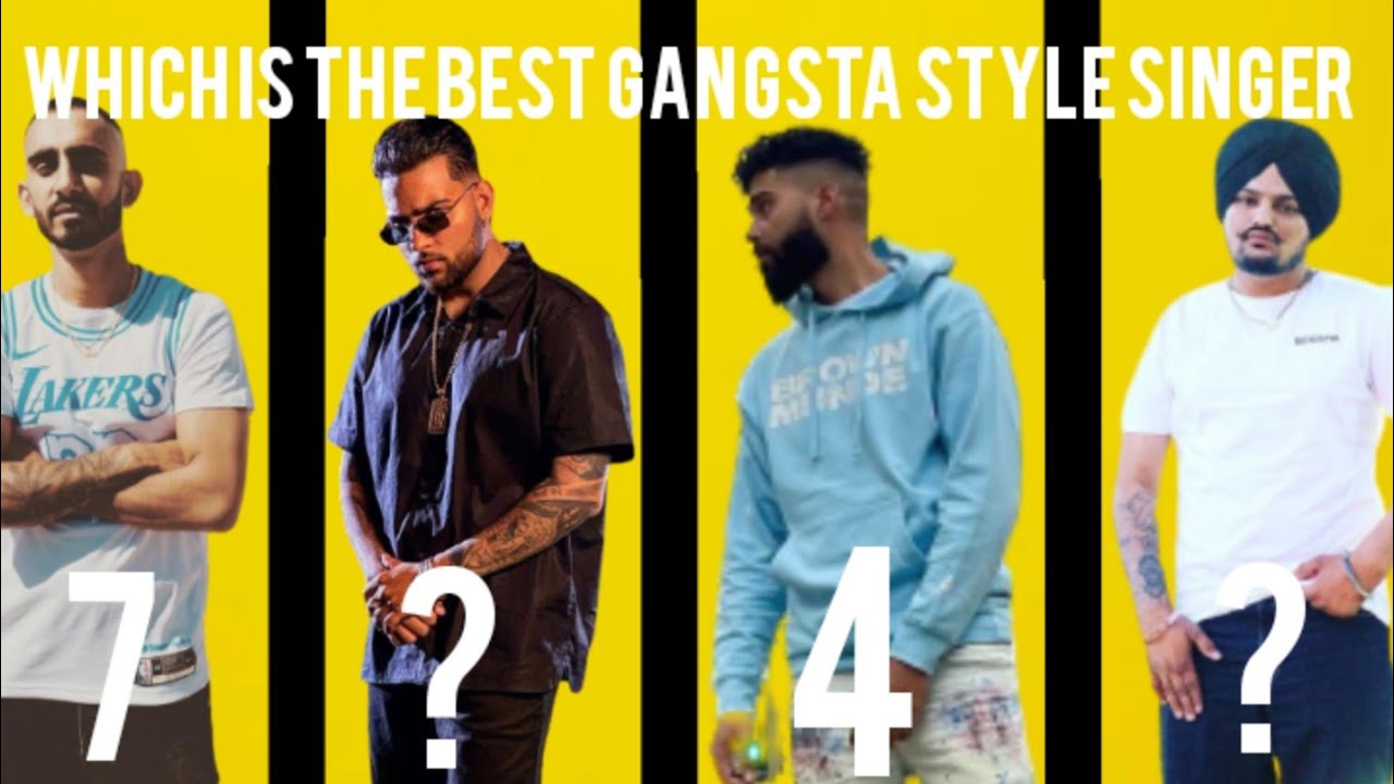 Top 10 gangsta rap style  punjabi singers – 2021 – Trending Singer |Top 10 punjabi hip-hop singer