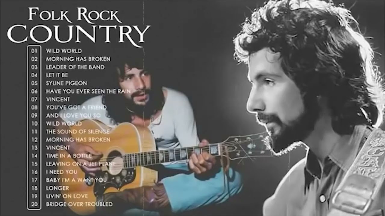 Cat Stevens, Jim Croce, John Denver, Don Mclean – Folk Rock & Country Collection 70's 80's 90's