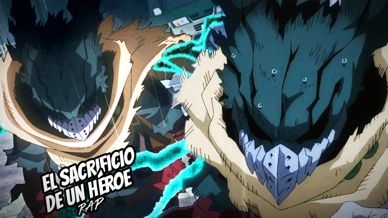 Deku vigilante 🔥 Boku no hero Rap/Rock | El sacrificio de un héroe 💔 | Doblecero