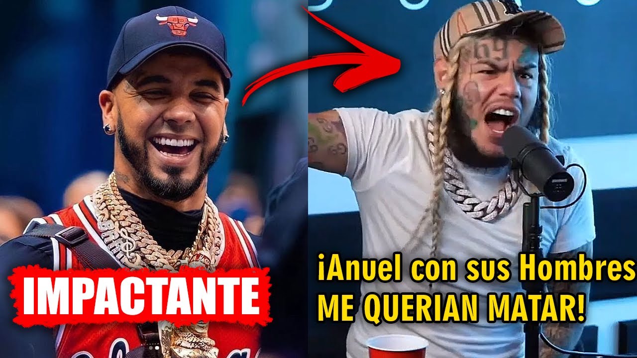 6IX9INE se ENCUENTRA con ANUEL AA "ANUEL CASI lo MAT4" 6IX9INE TIENE MIEDO de LAS PANDILLAS de ANUEL