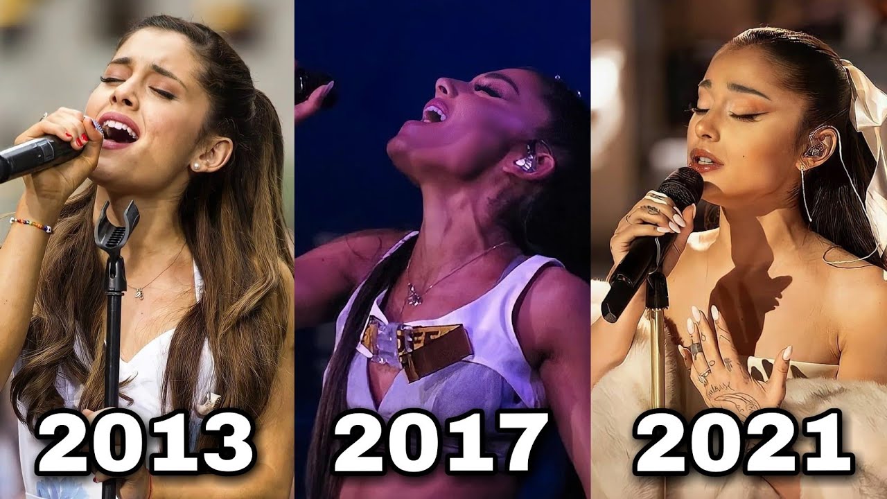 Ariana Grande's BEST high notes EACH year (2012 – 2021)