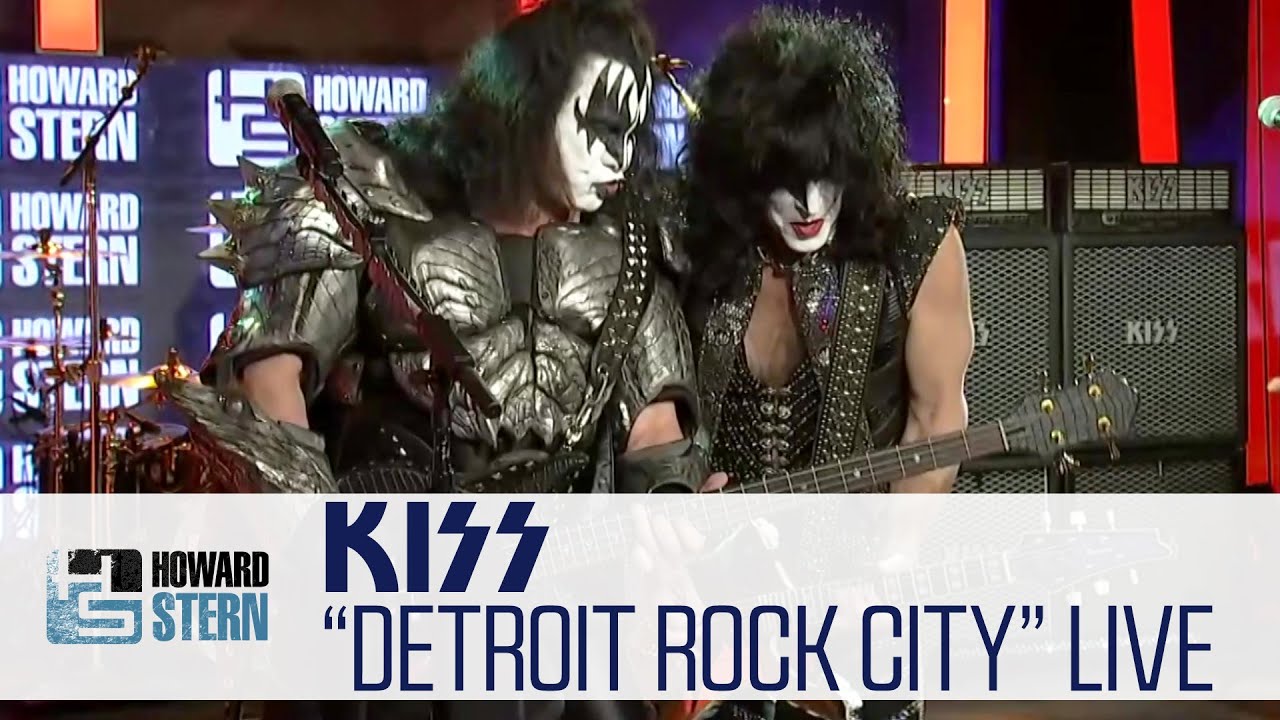 KISS “Detroit Rock City” Live on the Stern Show