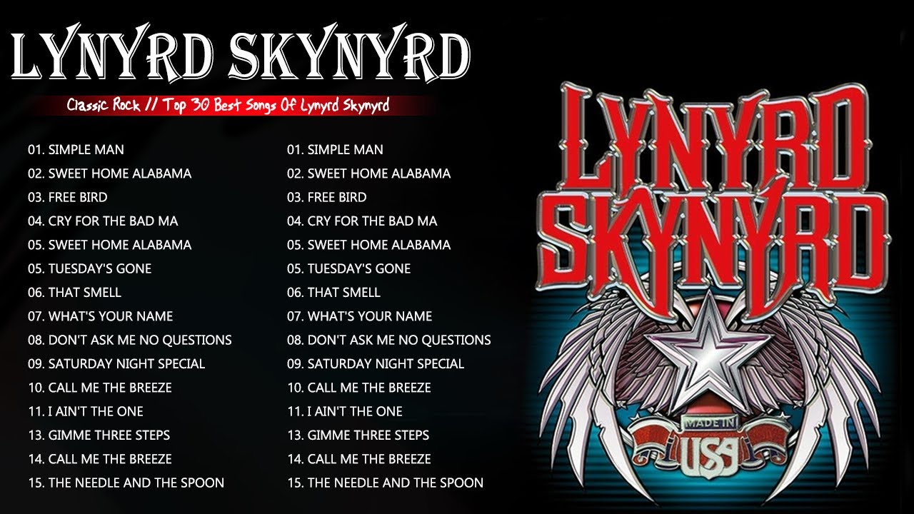 Lynyrd Skynyrd Greatest Hits 2023 – Best songs of Lynyrd Skynyrd