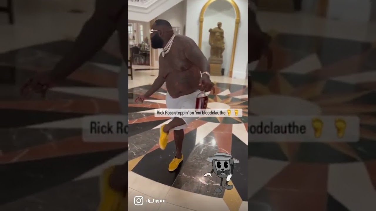 Rick Ross dancing to Jamaican Reggae music is the best Thing Ever #Reggae #Jamaica #RickRoss #music