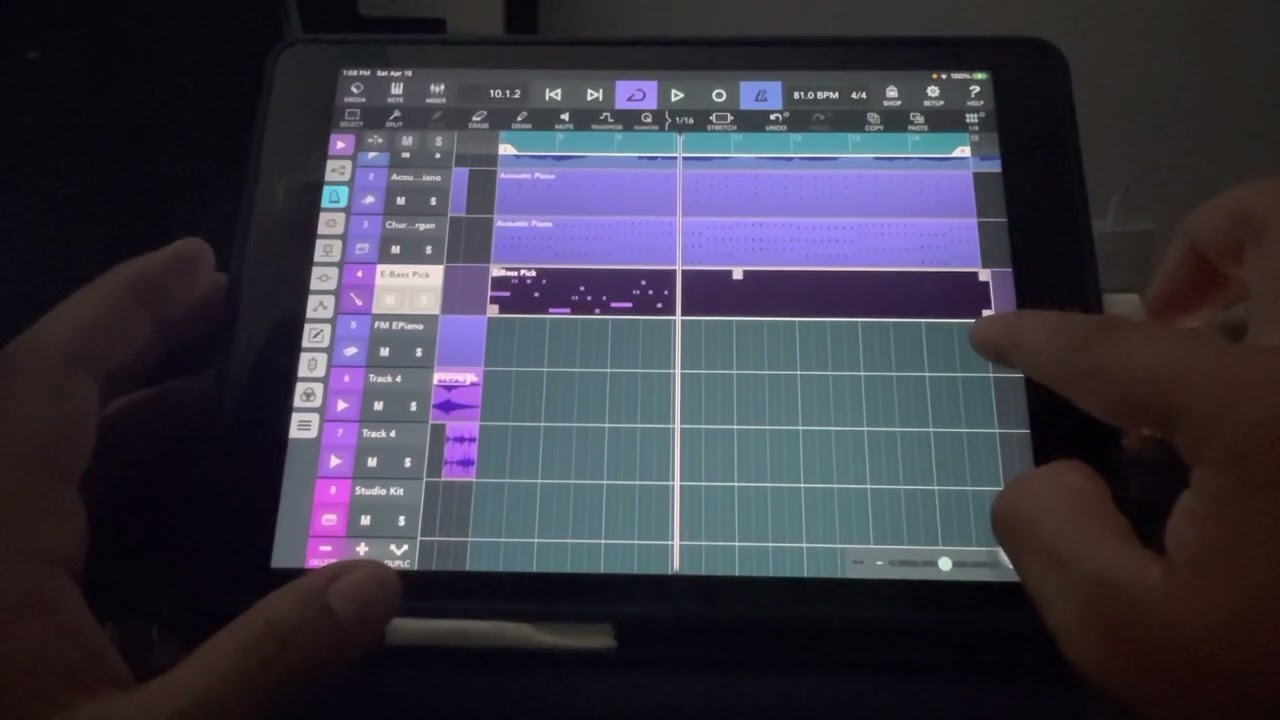 Let's Make Reggae! (Dance With My Father) How To Make Reggae Music Using iPad/iPhone Cubasis 3 ios