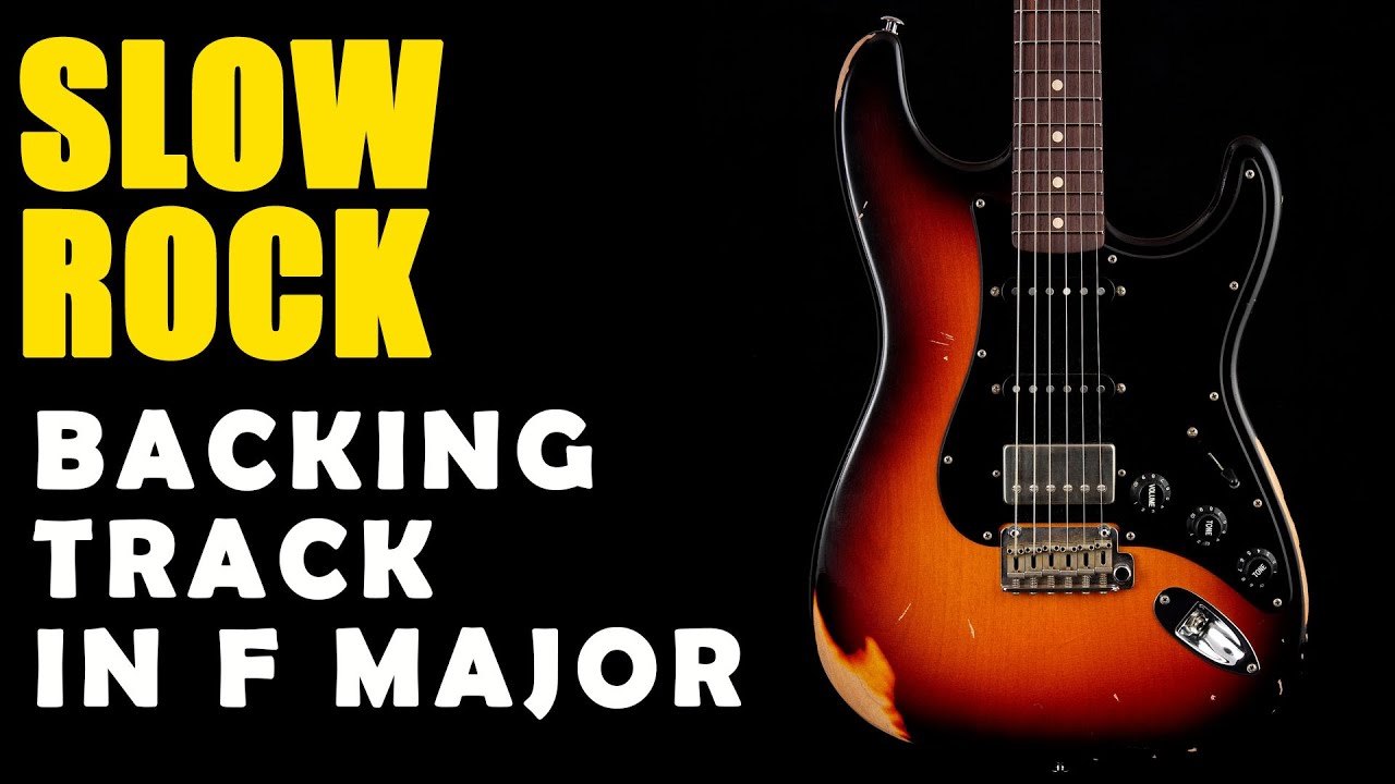 Mellow Rock Ballad Backing Track in F Major – Easy Jam Tracks