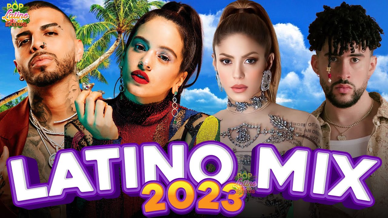 RAUW ALEJANDRO, ROSALIA, SHAKIRA, BAD BUNNY ✨ POP LATINO 2023✨MIX REGGAETON 2023✨LO MAS SONADO 2023