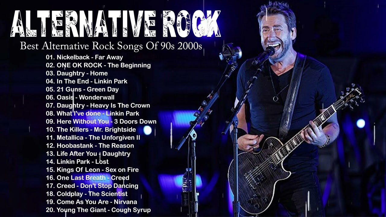 Best Alternative Rock Songs of the 90s  🎁🏆🎶Incubus,Linkin Park, Goo Goo Dolls, Green Day