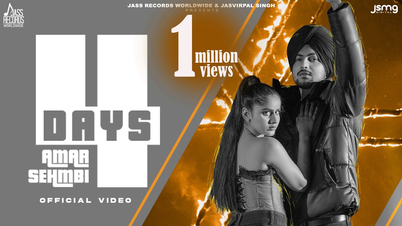 4 Days – Amar Sehmbi | Kavvy Riyaaz | Showkidd | New Punjabi Song 2023 | Jass Records Worldwide