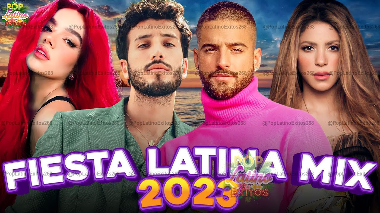 MALUMA, KAROL G, SEBASTIAN YATRA, SHAKIRA 🌞 FIESTA LATINA MIX 2023 🌞 MIX REGGAETON 2023 🌞