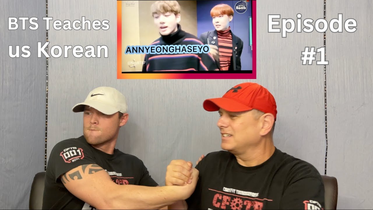 BTS Teaches Two Rock Fans  How to Speak Korean Episode #1