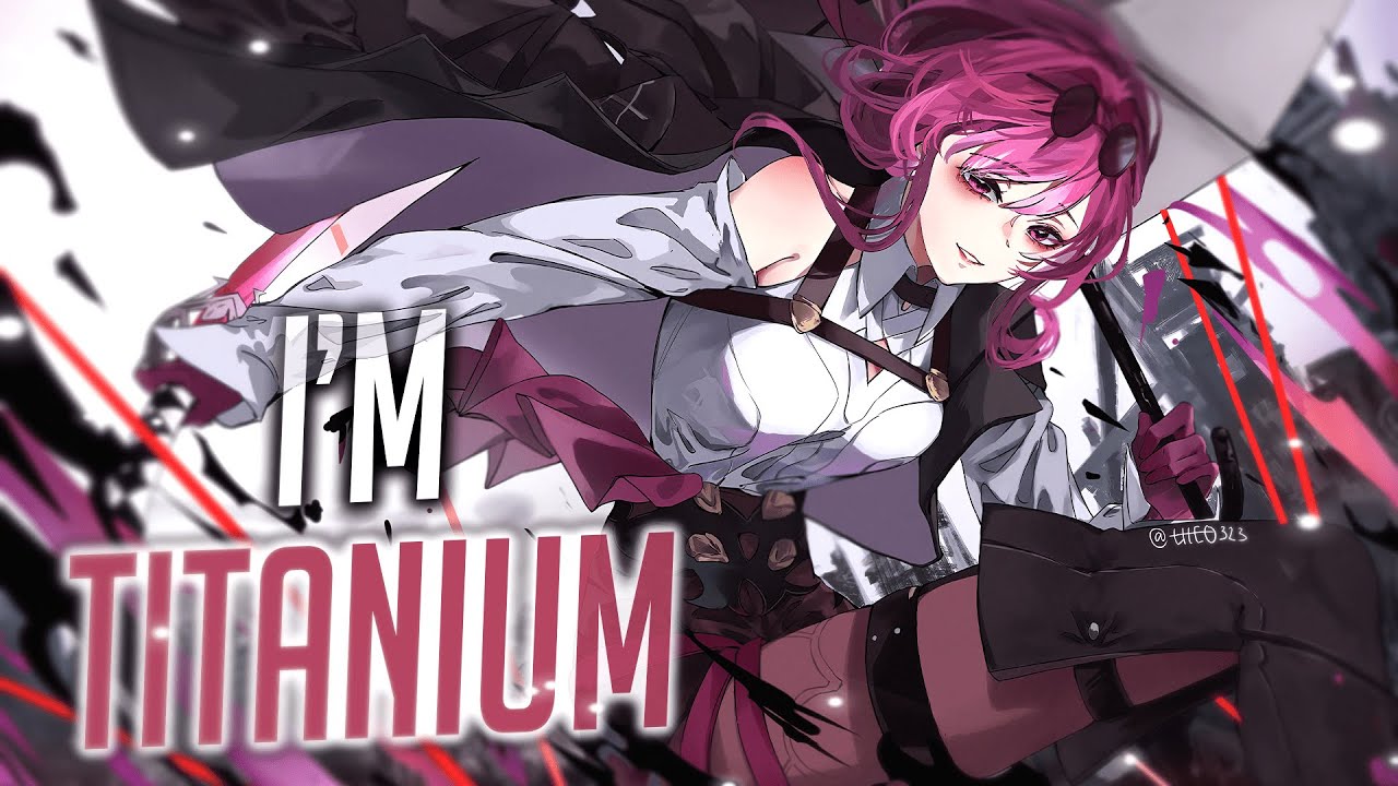 Nightcore – Titanium (Rock Version) (Lyrics)