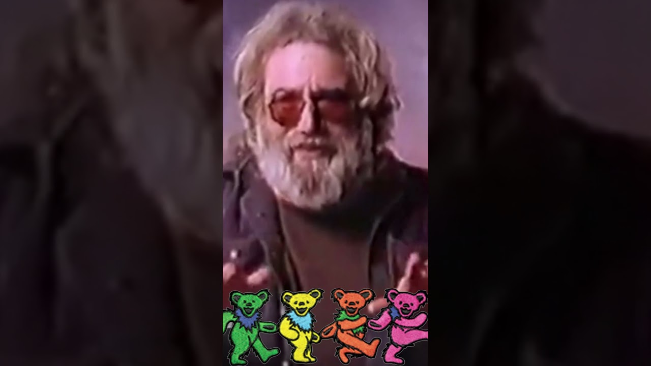 Jerry Garcia Talks About Getting Old & Rock & Roll. #gratefuldead  #jerrygarcia  #shorts