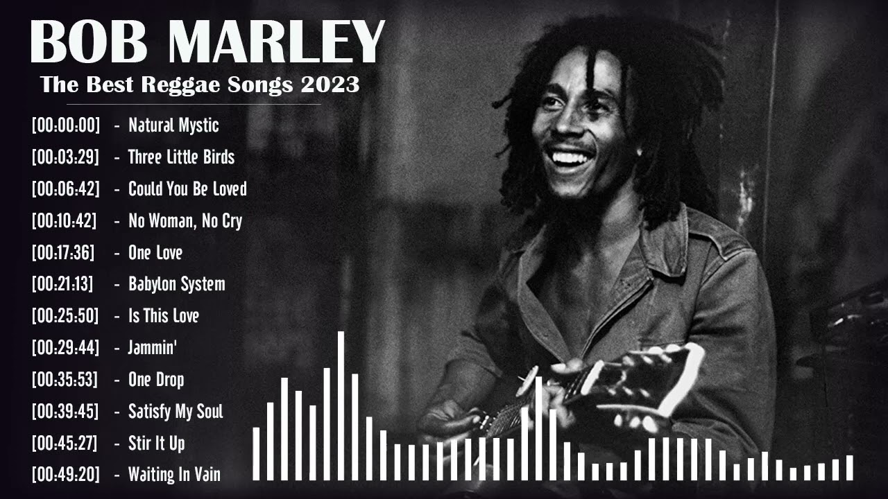 Bob Marley Greatest Hits ~ Reggae Music ~ Top 10 Hits of All Time