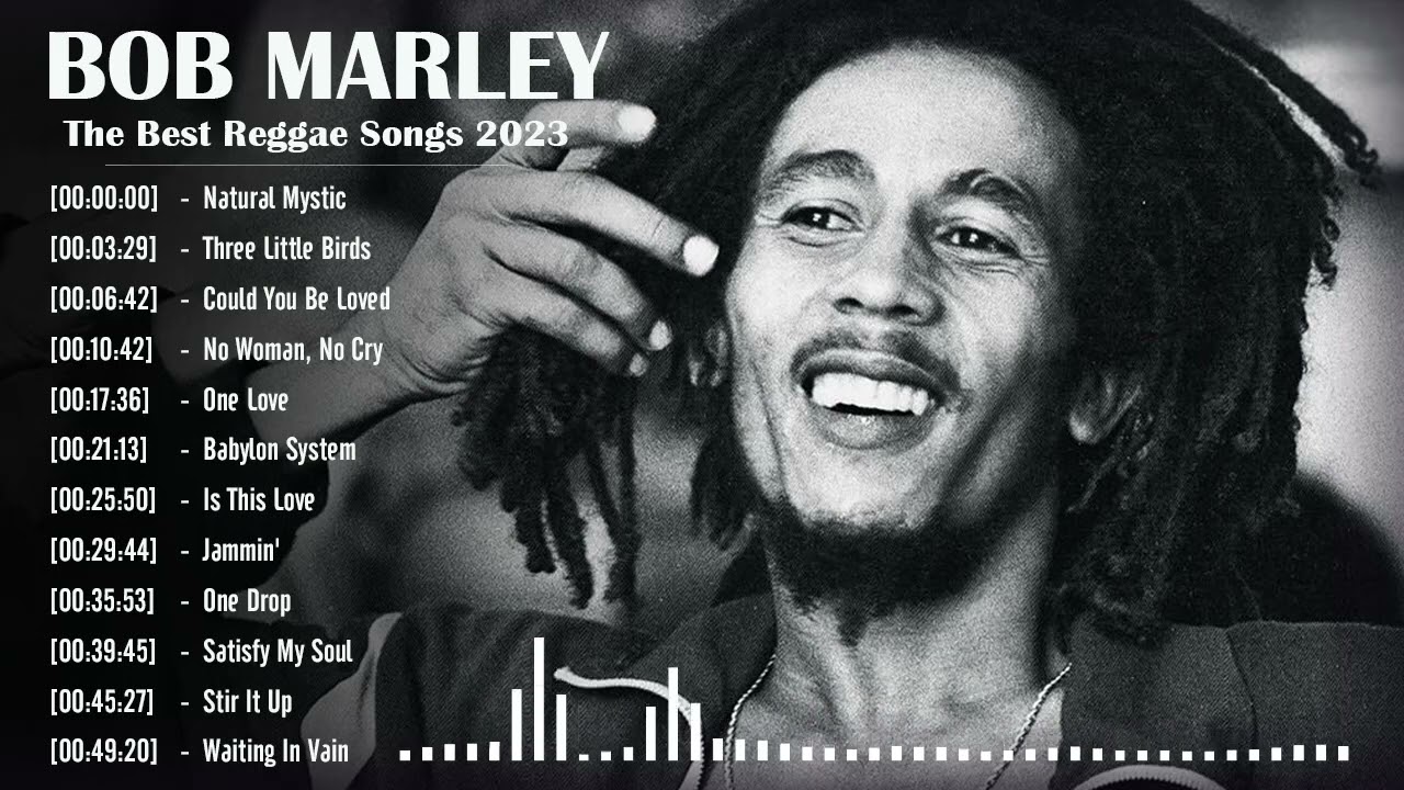 Bob Marley Greatest Hits ~ Reggae Music ~ Top 10 Hits of All Time