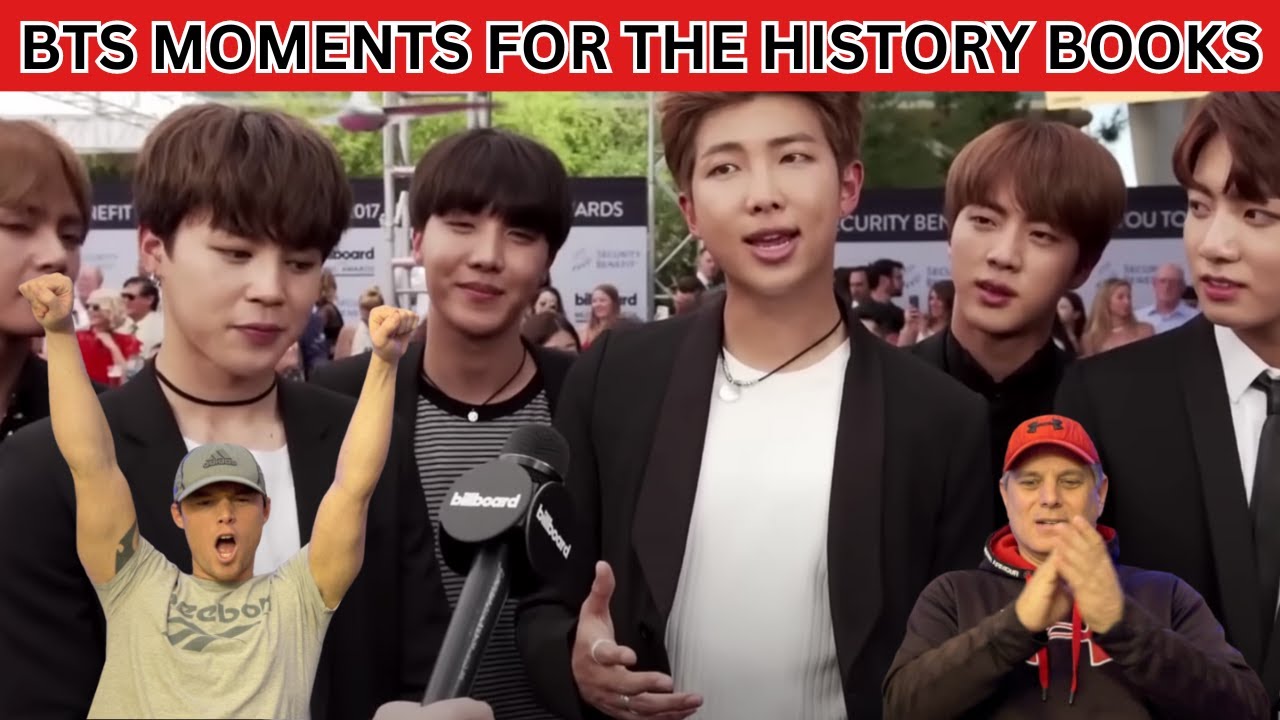 Two ROCK Fans REACT to BTS Moments for the History Books