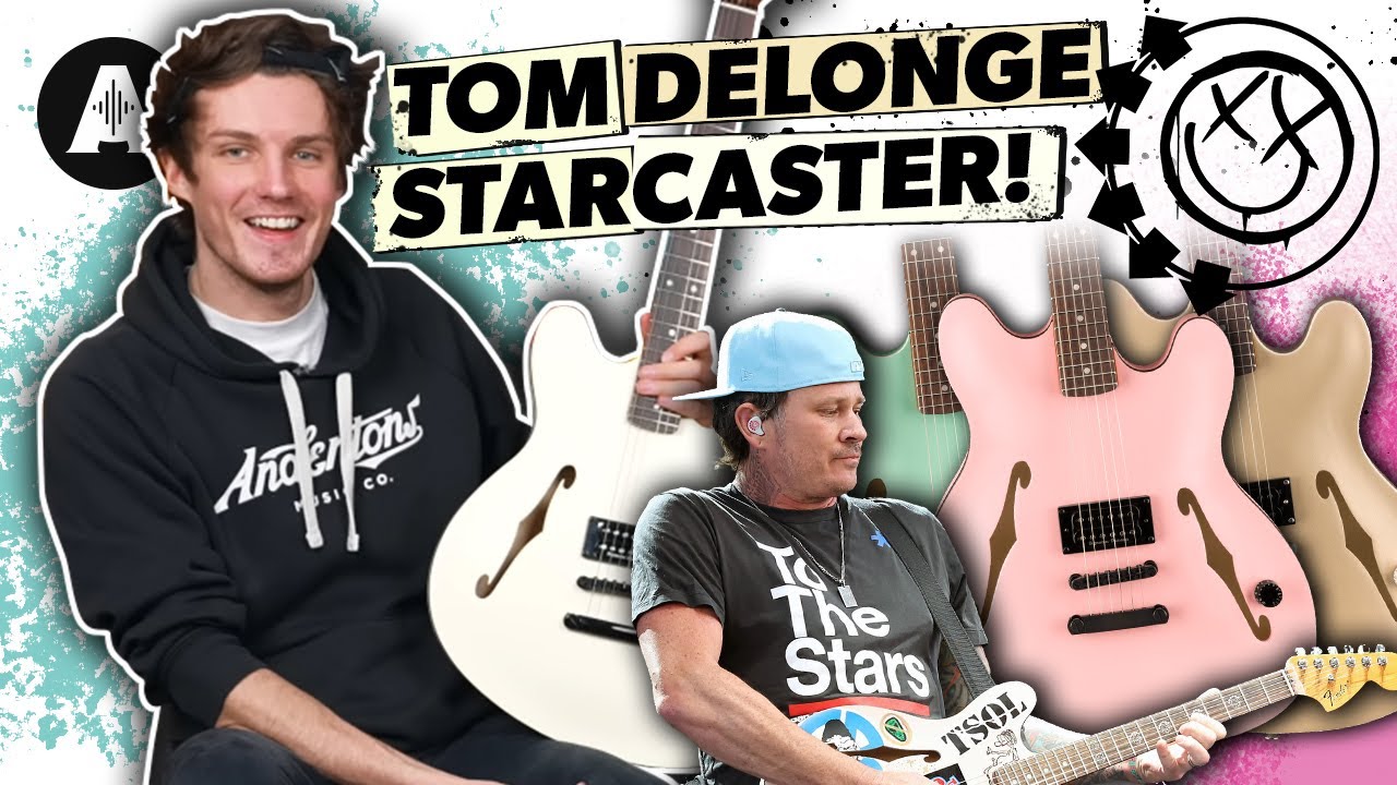 Fender Tom DeLonge (Blink 182) Starcaster! – Awesome Single-Pickup Punk-Rock Guitars!